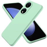 Mint vihreä silikoninen puhelimen suojakuori Honor 90 5G dual-kamera-aukkojen kanssa